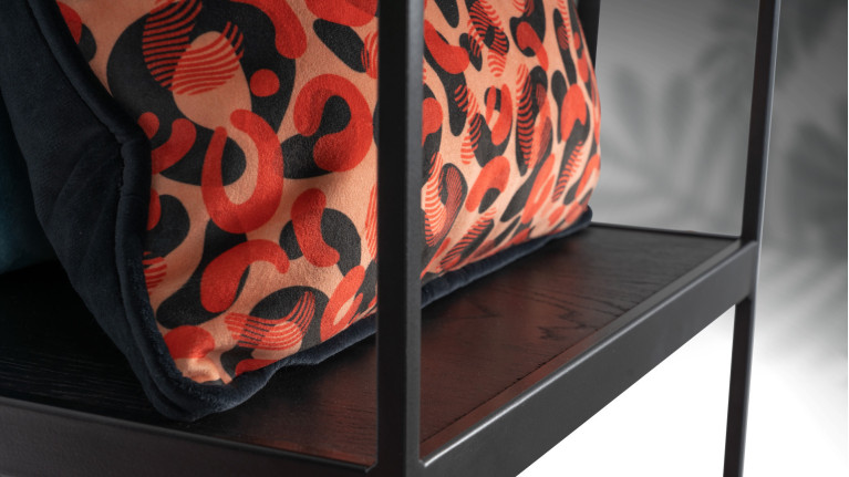 Colonne design industriel en fer, 210 cm de haut, Damo