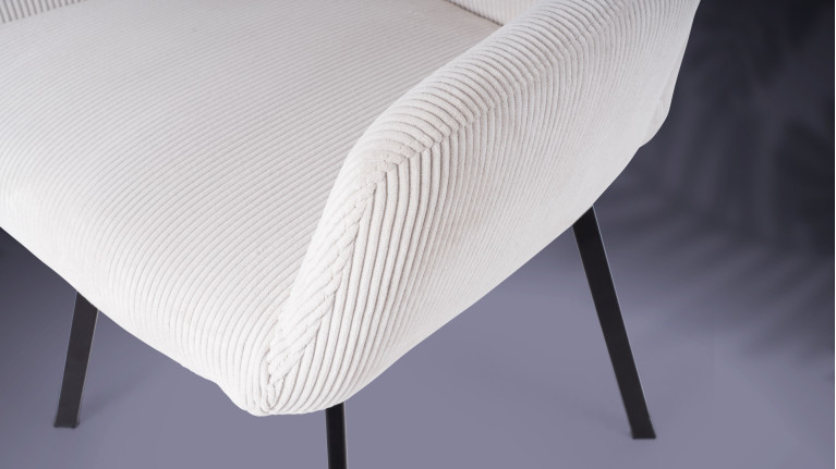 Fauteuil de salle à manger design et confortable, 9059