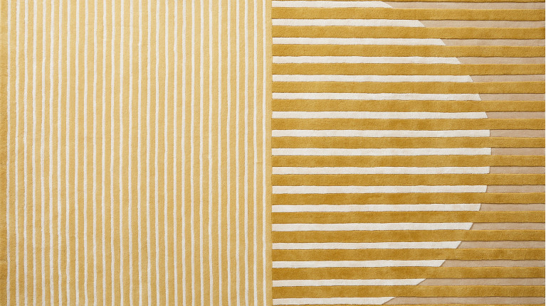 Tapis graphique à effet d'illusion optique, Fano