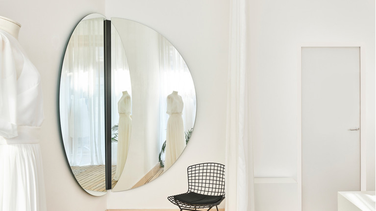 Miroir LUNA BLACK CORNER