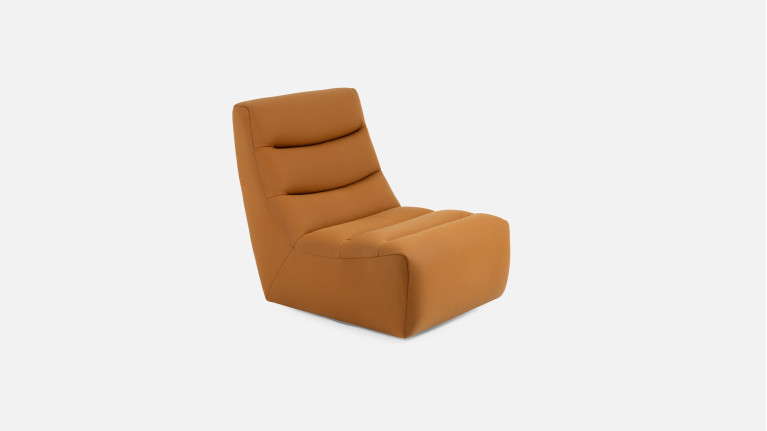 Canapé d'angle modulable en tissu, confort enveloppant, Lotus