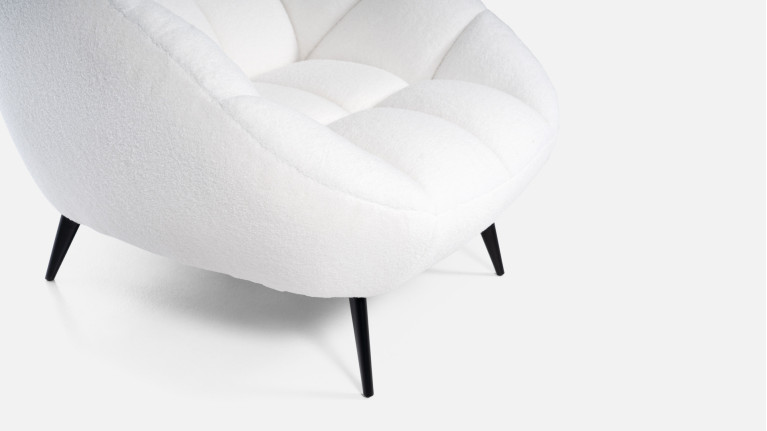 Fauteuil en tissu DIAMANT | Pour un intérieur raffiné
