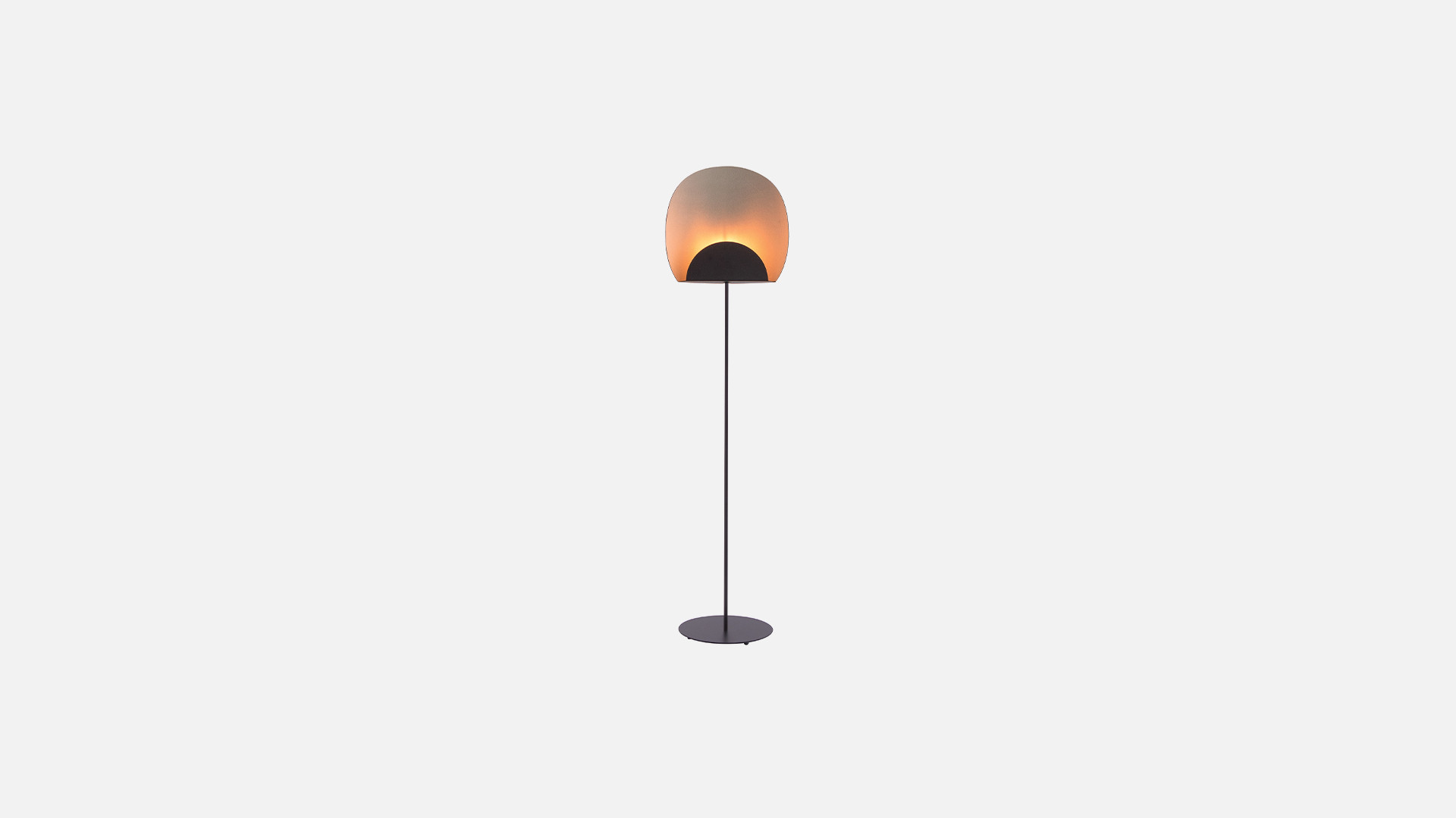 Lampadaire design à lumière tamisée, Crepuscule