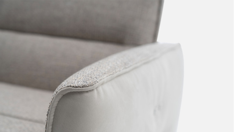 Canapé relaxation électrique 3 places tissu ZEUS | Confort et détente