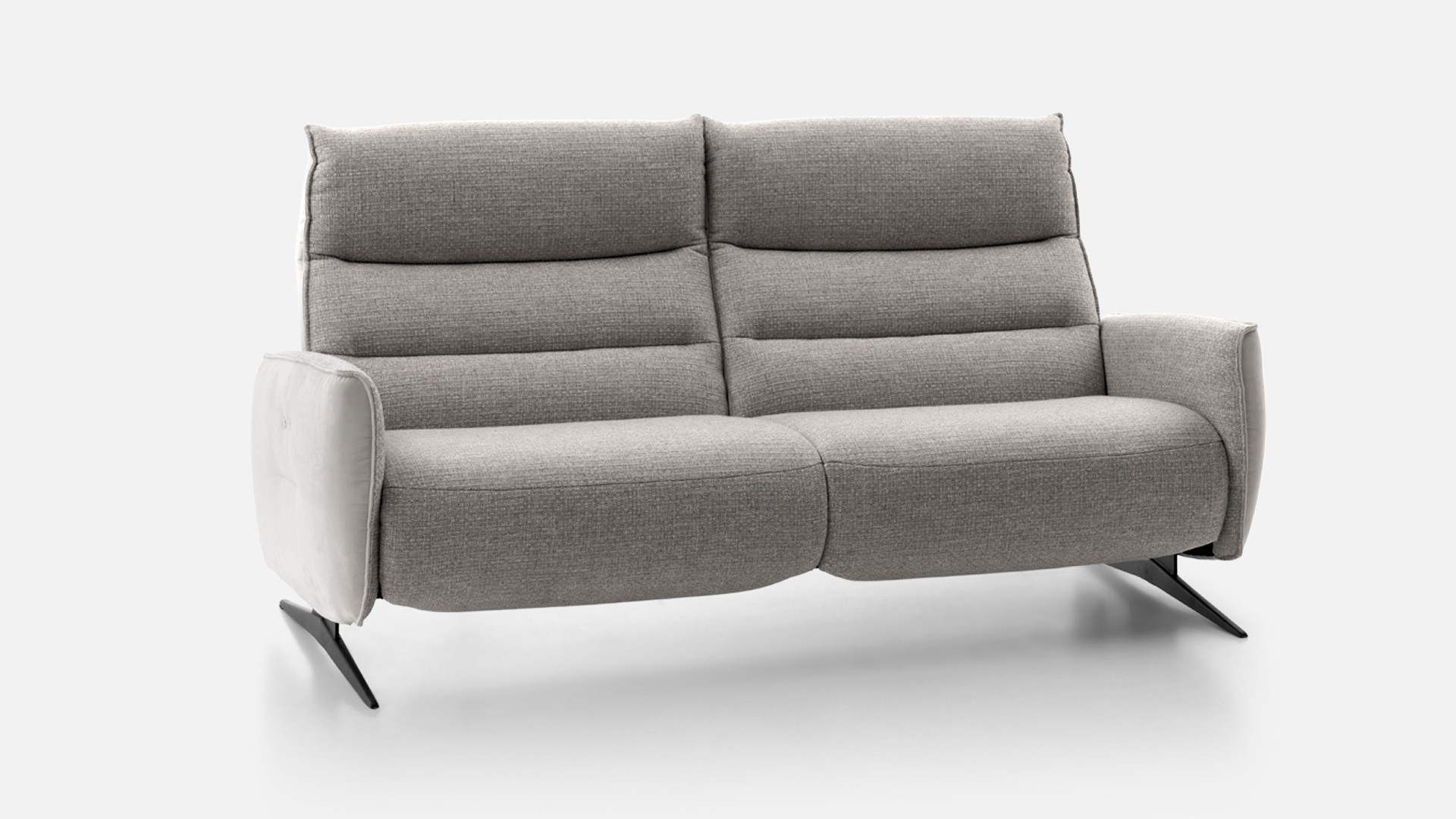 Canapé relaxation électrique 3 places tissu ZEUS | Confort et détente