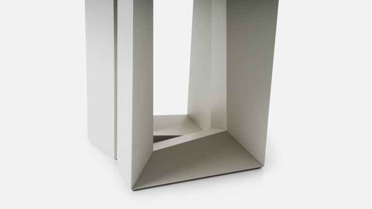 Table de repas carré extensible ORIGAMI | Design minimaliste