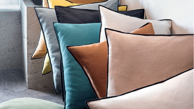 Coussin coloré au design élégant, 45x45 cm, Texas