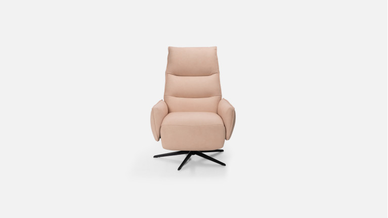 Fauteuil relaxation manuelle cuir  APOLLON | Confort et détente