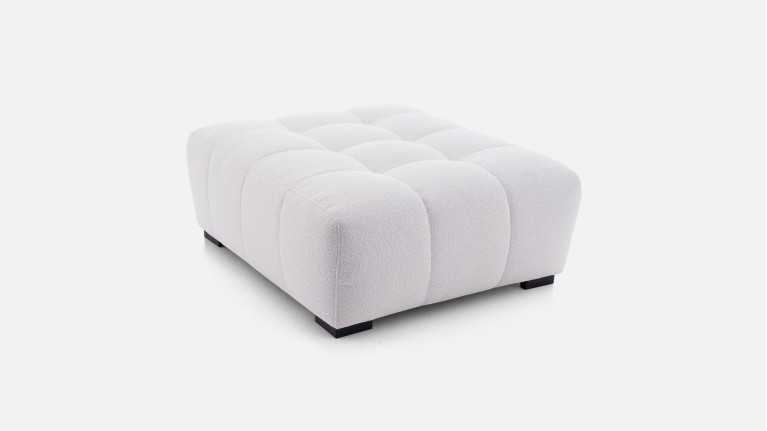 Pouf cuir pour salon 100% modulable, Beach