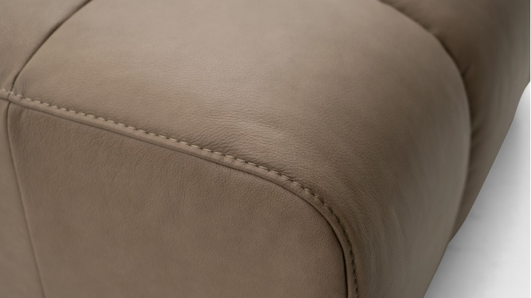 Pouf cuir pour salon 100% modulable, Beach