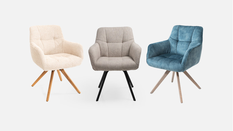 Fauteuil pivotant LITCHI
