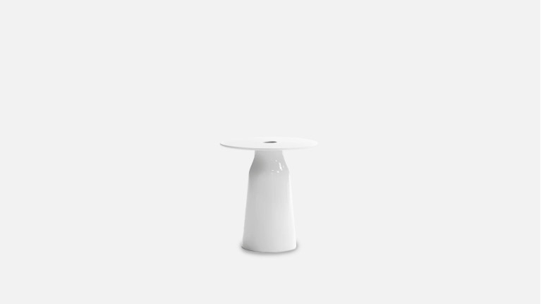 Vase en céramique de haute qualité, courbes modernes Tandem