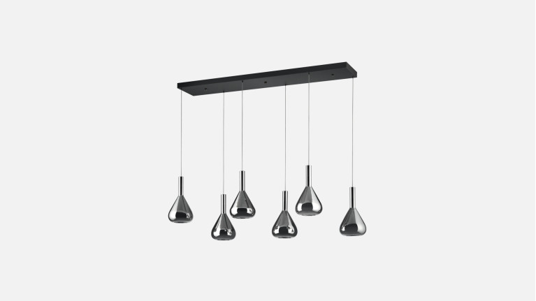 Suspension design contemporain, formes élégantes, Cipera
