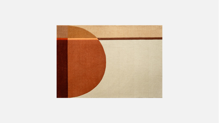 Tapis design contemporain 100% laine tufté main, Palau