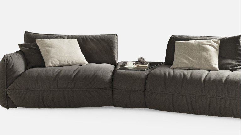 Canapé modulable tissu SHARPEI | Design intemporel