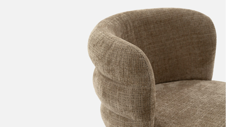 Chaise tissu NUAGE | Design contemporain et confort haut de gamme