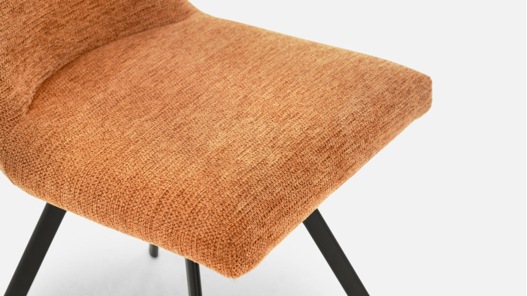 Chaise STELLA en tissu | Design moderne et assise confortable