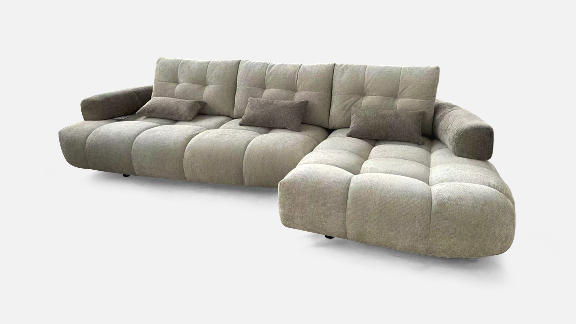 Canapé d'angle chaise longue HARMONY | Une liberté de composition