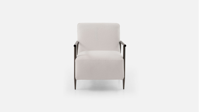 Fauteuil NINA | Ligne graphique et assise moelleuse