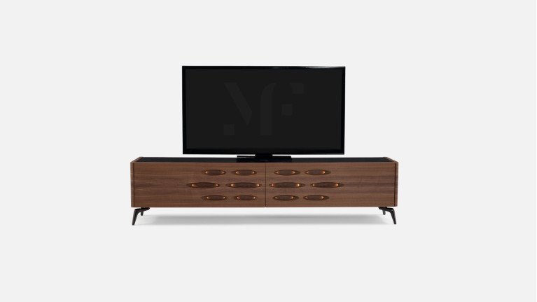 Meuble TV OROS | Design sculptural et élégance intempo