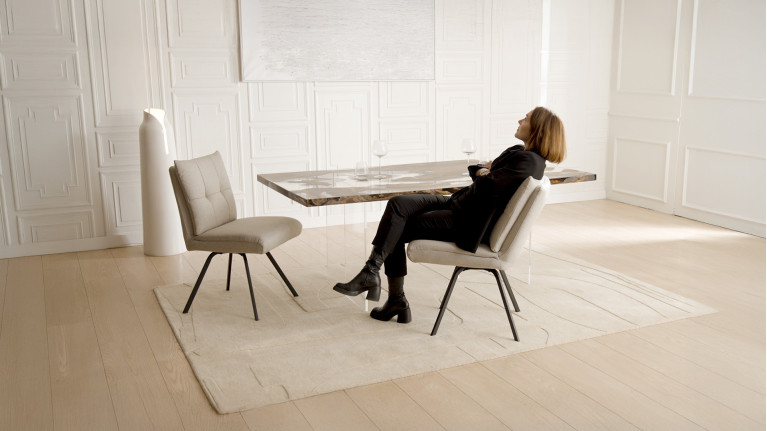 Chaise tissu ARTIC
