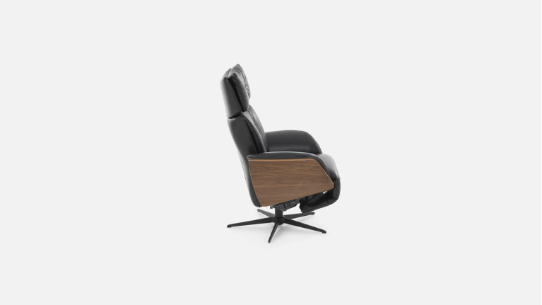 Fauteuil relaxation électrique cuir DETROIT