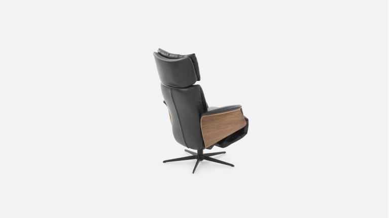 Fauteuil relaxation électrique cuir DETROIT