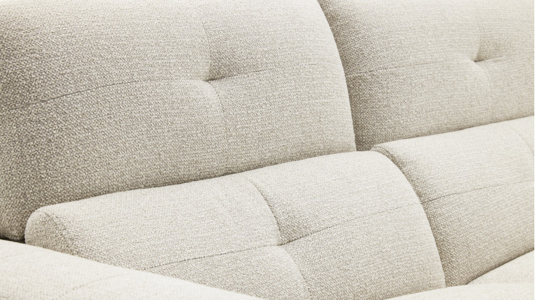 Canapé d'angle relax tissu MARTY | Élégance et confort sur-mesure