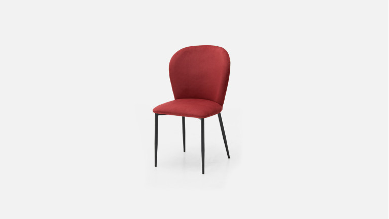 Chaise dossier haut, pour salle à manger, confortable, Shell