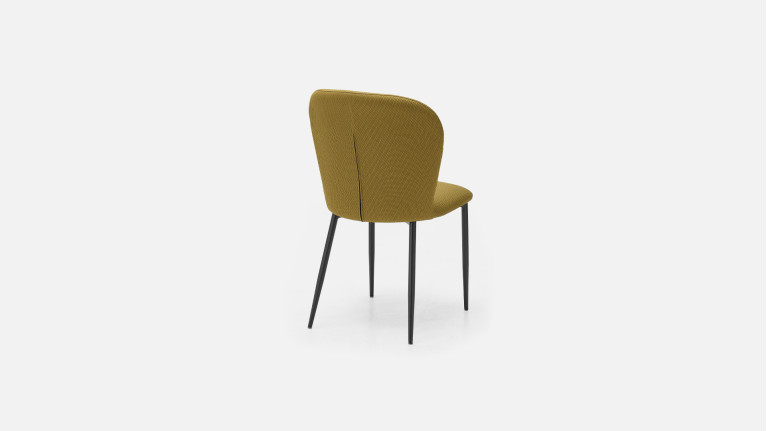 Chaise dossier haut, pour salle à manger, confortable, Shell
