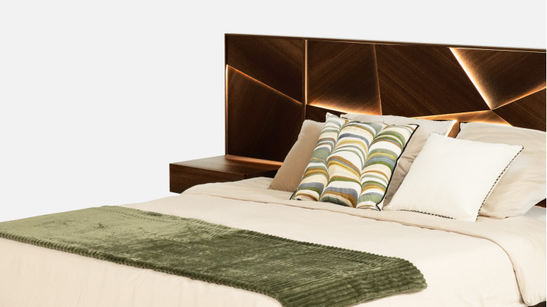 Ensemble de lit avec chevets ECLIPSE | Une chambre design