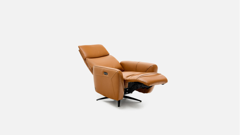 Fauteuil relaxation électrique MAESTRO en cuir | Confort et détente