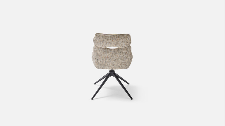 Chaise pivotante 360° CHAPO – Assise enveloppante, retour auto