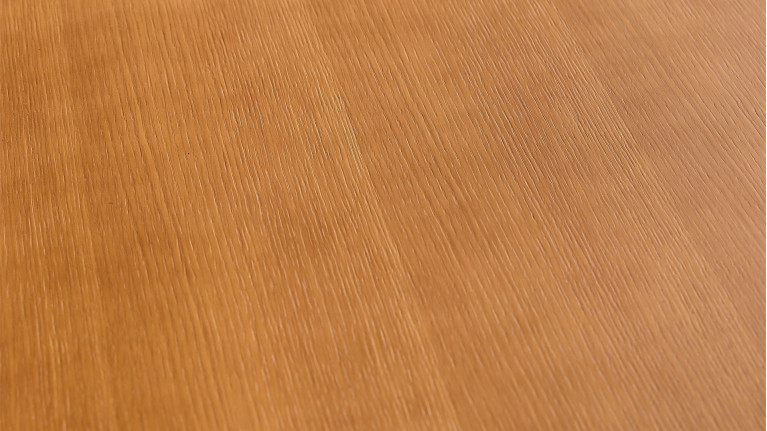 Table extensible COSMOS noyer | Allonge centrale et piètement frêne