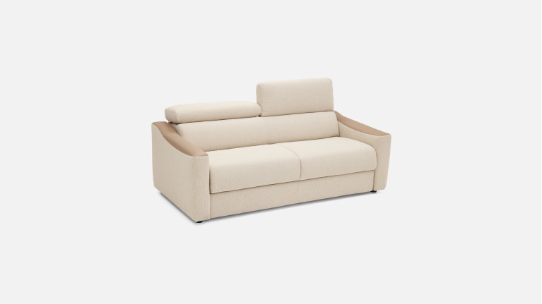 Canapé convertible STRIKE – Tissu, 4 tailles, confort quotidien