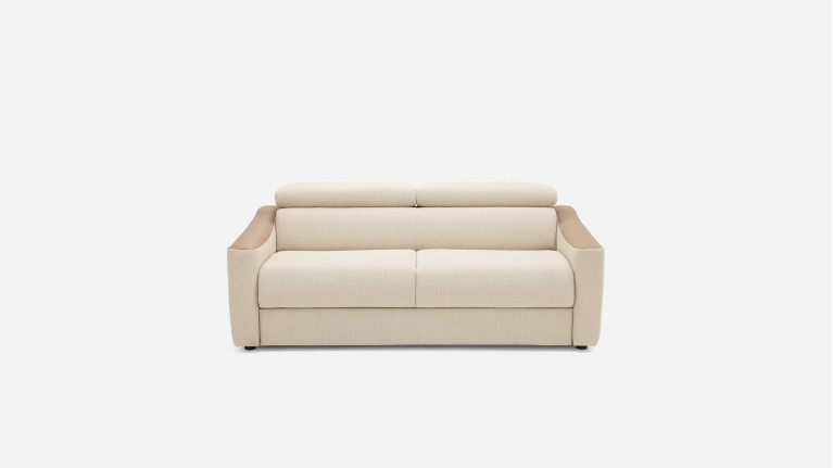 Canapé convertible STRIKE – Tissu, 4 tailles, confort quotidien