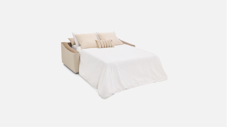 Canapé convertible STRIKE – Tissu, 4 tailles, confort quotidien