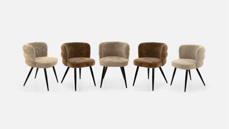 Chaise tissu NUAGE