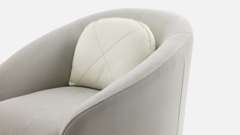 Fauteuil pivotant MARYLIN élégant et personnalisable
