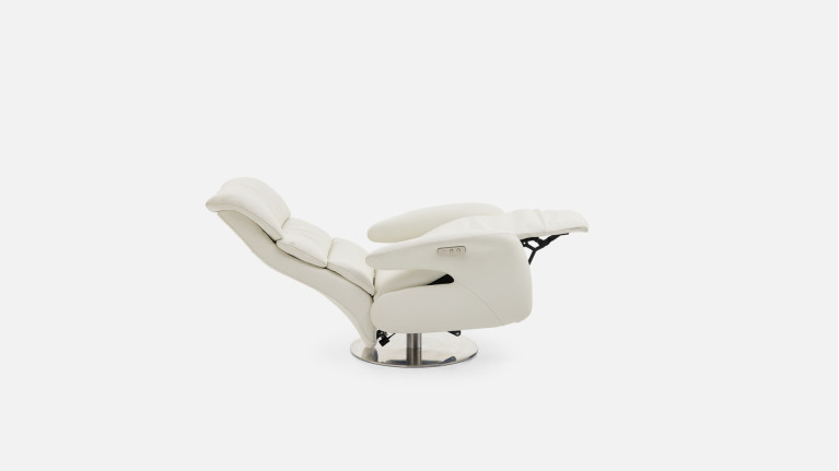 Fauteuil relax électrique New Eden en cuir