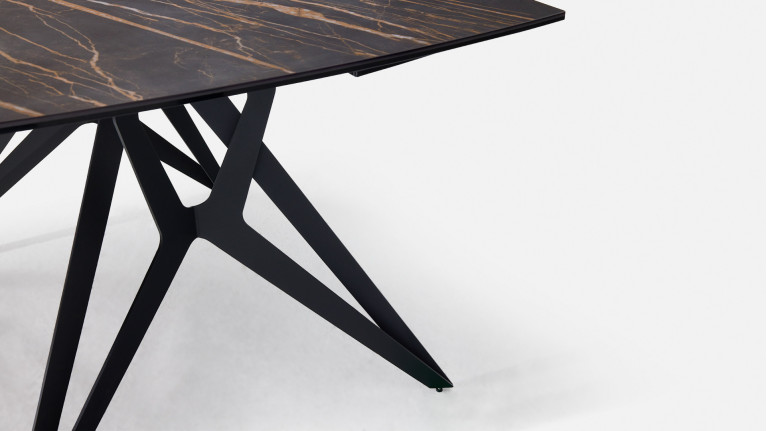 Table extensible LOBSTER en céramique | Design et modularité