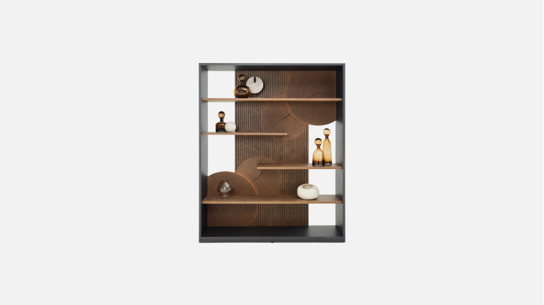 Bibliothèque NEO EQUINOXE | Bibliothèque design éclairée