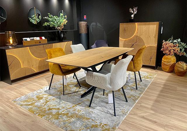 Salon design en bois dans votre magasin de meubles à Dijon