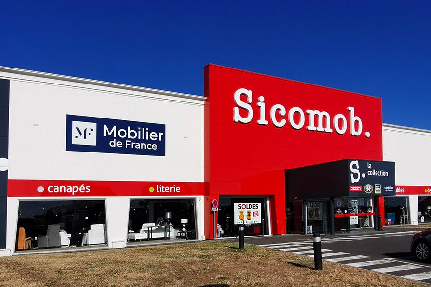 Magasin de meubles et de canapés haut de gamme à Orléans - Olivet (Sicomob)